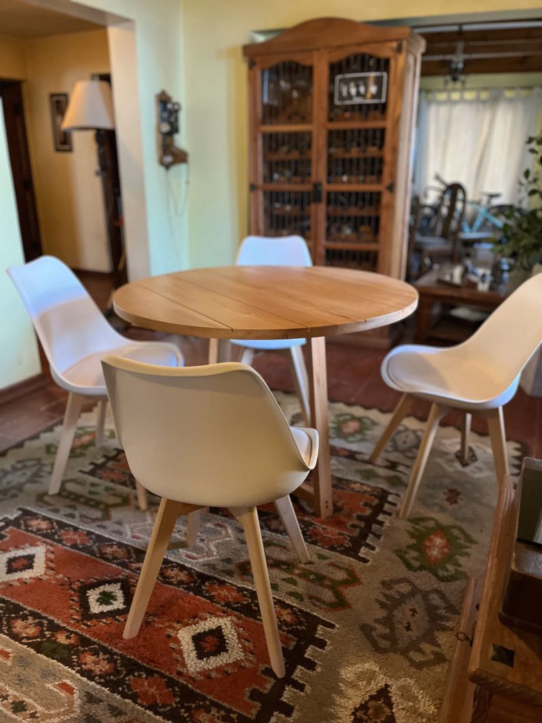 Juego de Comedor Tulipán 4 personas -2