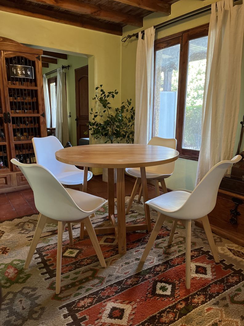 Juego de Comedor Tulipán 4 personas -1