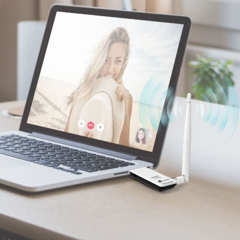 Adaptador USB WIFI de Alta Potencia TL-WN722N-6