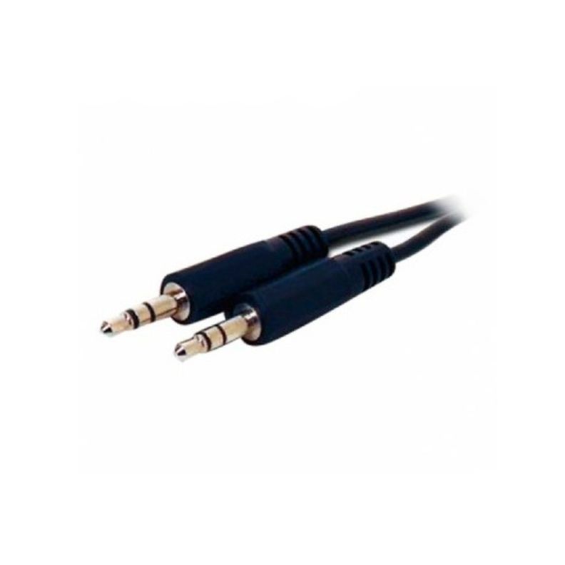 Cable de Audio Auxiliar M-M Plug 3.5mm 0,5Mts -0