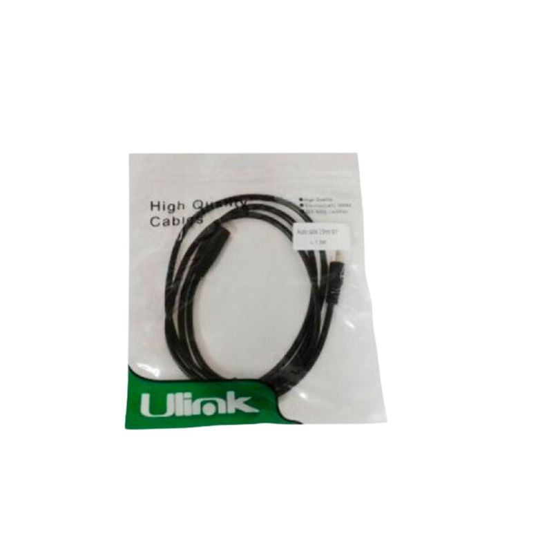 Cable de Audio Auxiliar M-M Plug 3.5mm 0,5Mts -1