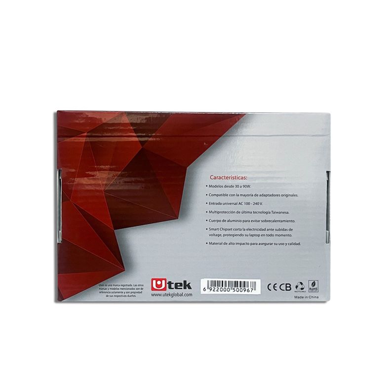 Cargador Compatible con Notebook HP 19,5v 4,62A / 4,5x3mm-3