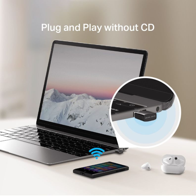 Adaptador USB Wifi Nano N300 MA12N-2