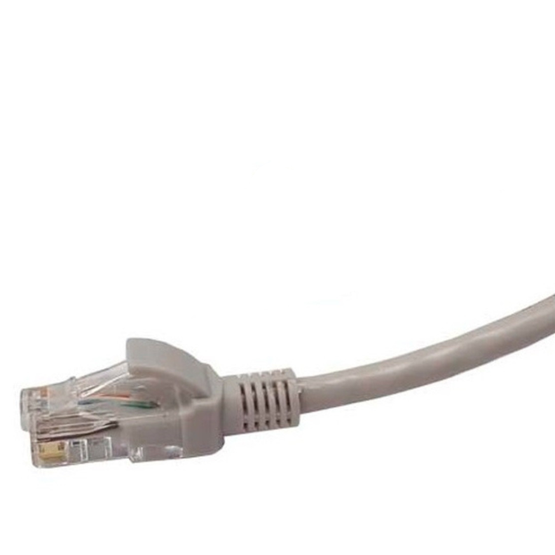 Cable De Red / Patch Cord Certificado Cat6 50cm Gris-0