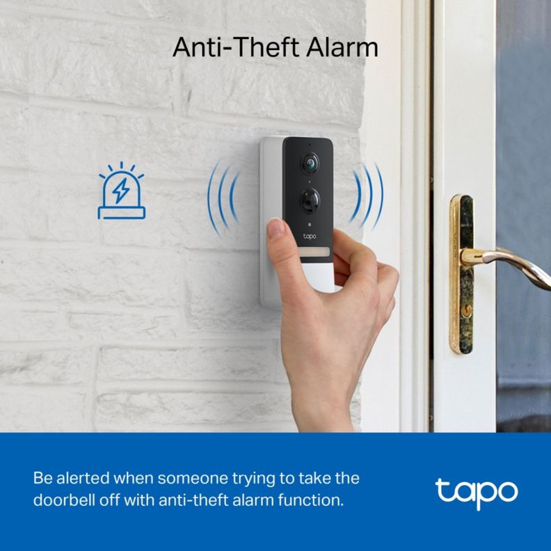 Timbre Inteligente con Vídeo y Batería Tapo D230S1-3