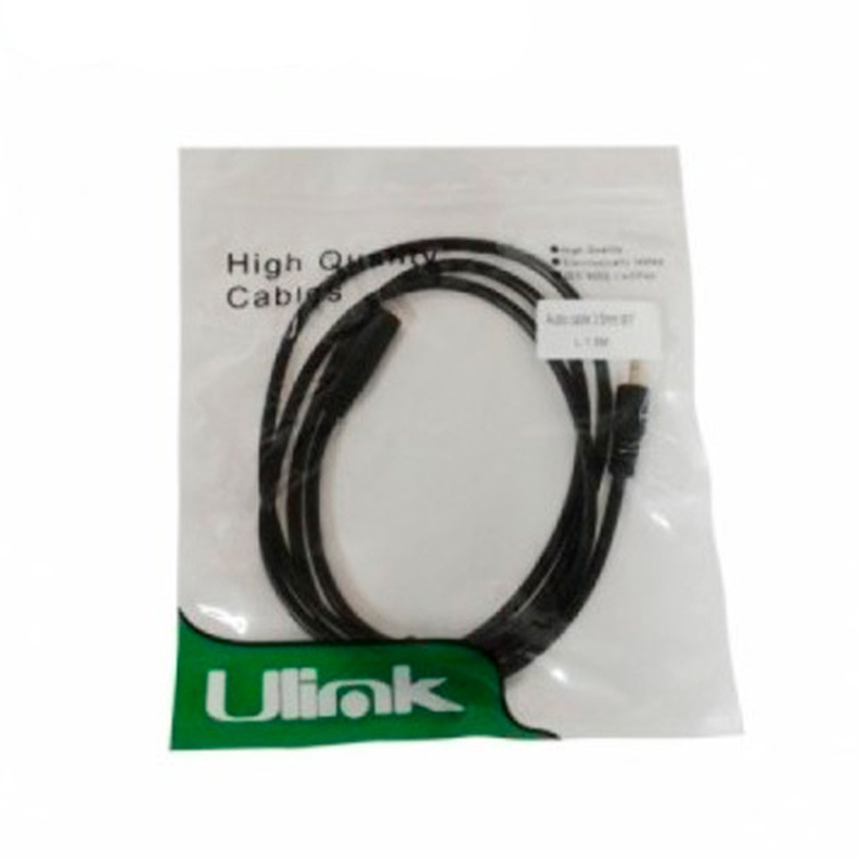 Cable de audio Alargador 3,5mm a 3,5mm M-H de 3 mts-1
