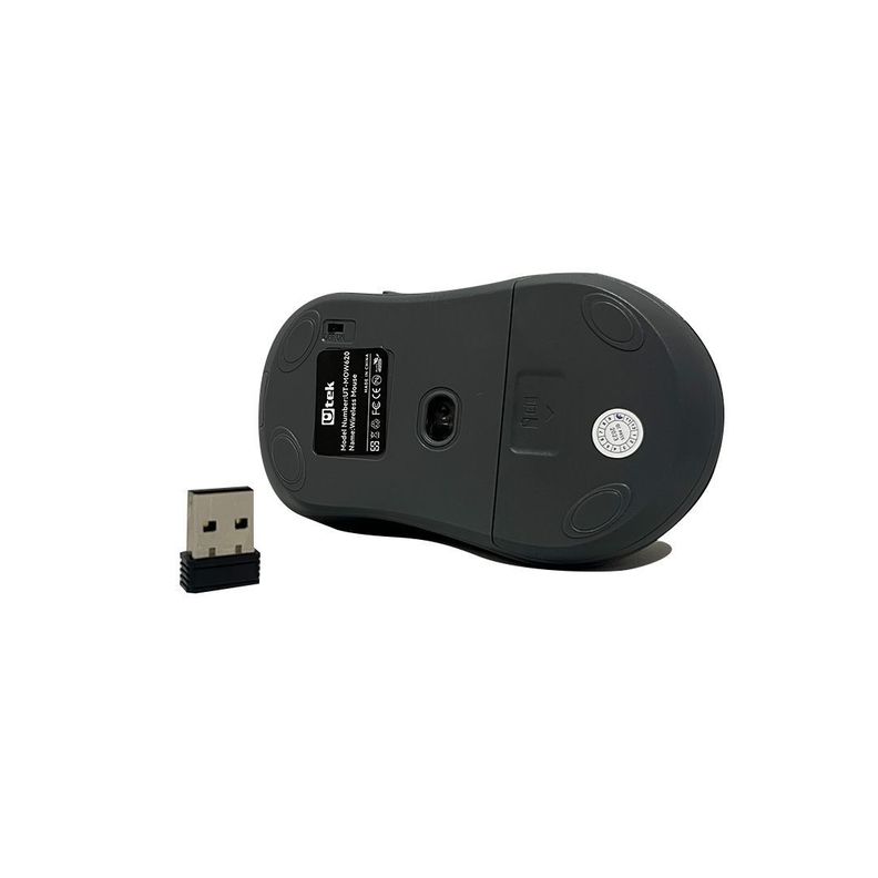 Mouse Inalambrico Negro 2.4Ghz 6 Botones Utek UT-MOW620-3