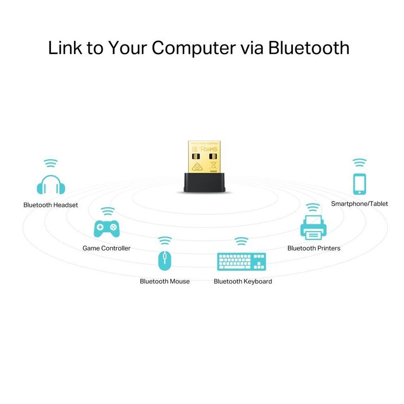 Adaptador USB Nano Dual Wifi Dual Band y Bluetooth  Archer T2UB-2