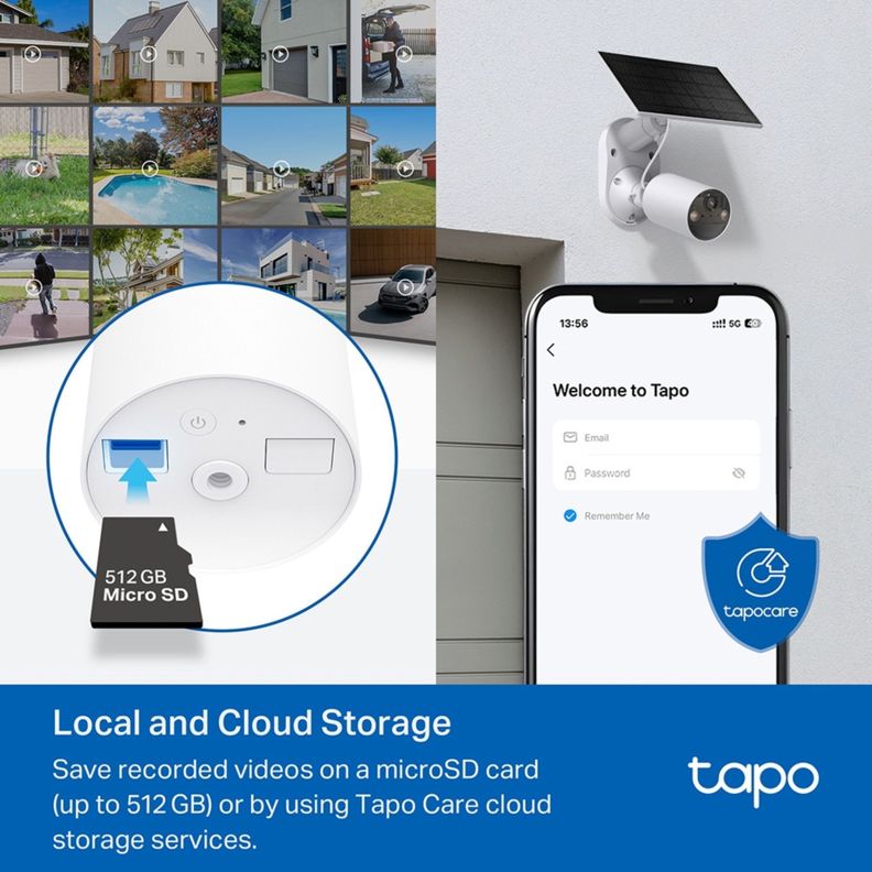 Kit de Cámara de Seguridad Wi-Fi con Panel Solar Tapo C410 Kit-4
