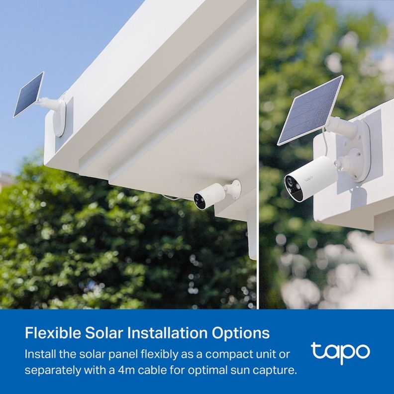 Kit de Cámara de Seguridad Wi-Fi con Panel Solar Tapo C410 Kit-6