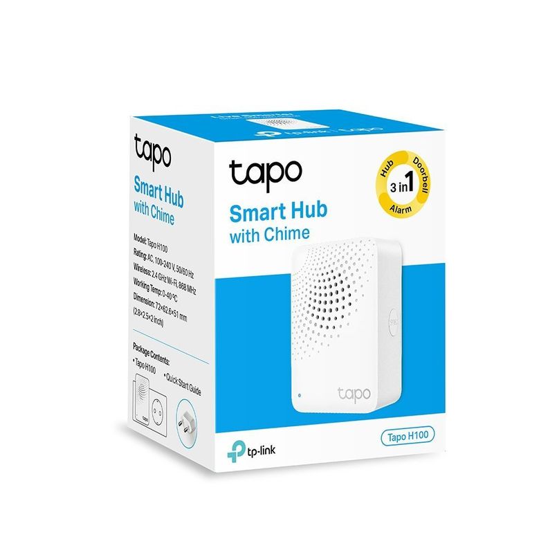 Smart Hub IoT con Alarma Tapo H100-2