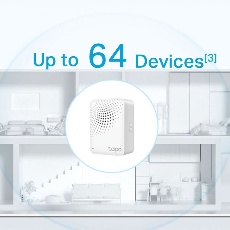 Smart Hub IoT con Alarma Tapo H100-3