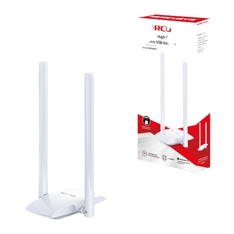 Adaptador USB Wifi Externo 300Mbps Mercusys MW300UH-1