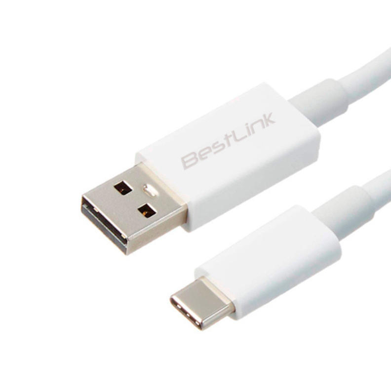 Cable de carga USB tipo C carga rápida de 2.4amp 1M-1