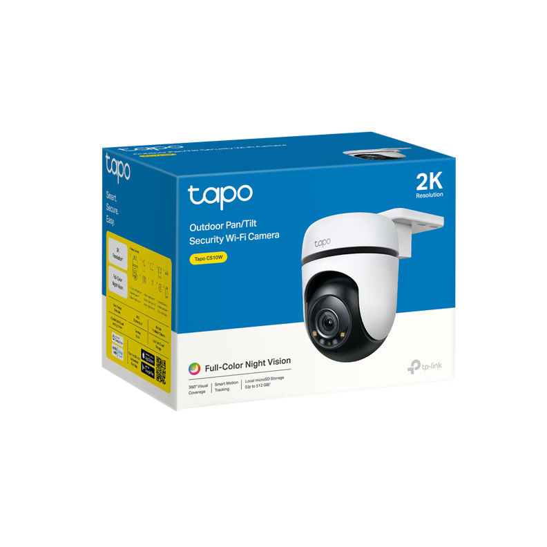 Camara Wifi de Seguridad Motorizada para Exterior Tapo C510W 2K-6