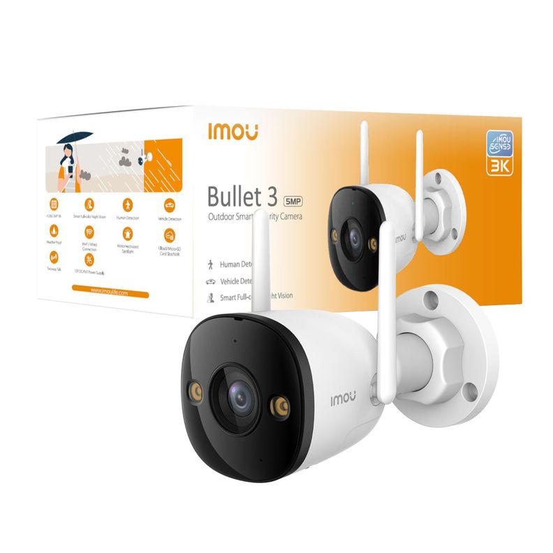 Camara de Seguridad Wifi Exterior Bullet 3 Imou 5MP 3K -2