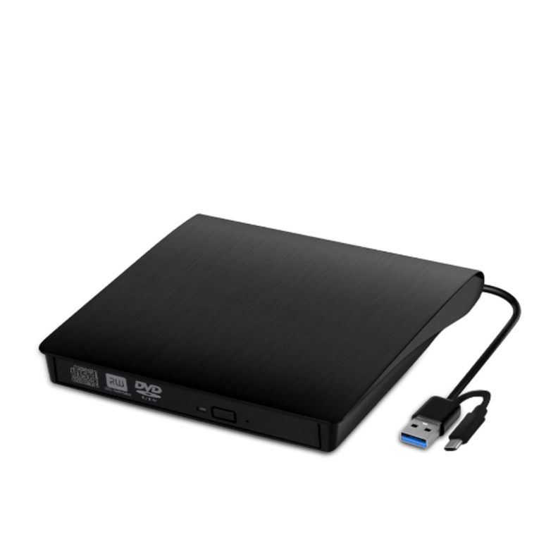 Lector y Grabador de CD/DVD USB Dual - Modelo UT-RD12X, Alta Velocidad-5