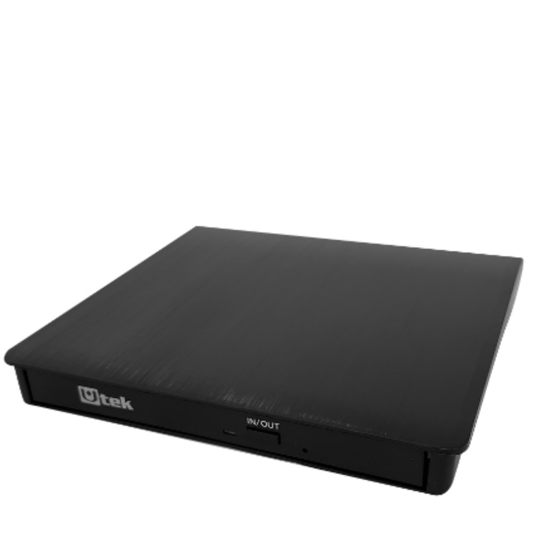 Lector y Grabador de CD/DVD USB Dual - Modelo UT-RD12X, Alta Velocidad-0