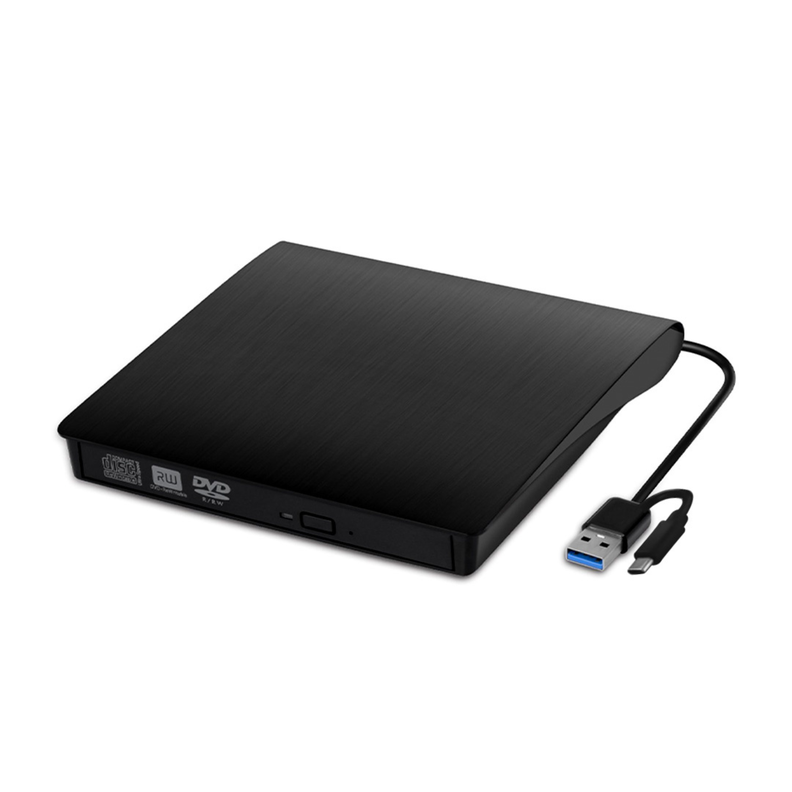 Lector y Grabador de CD/DVD USB Dual - Modelo UT-RD12X, Alta Velocidad-1