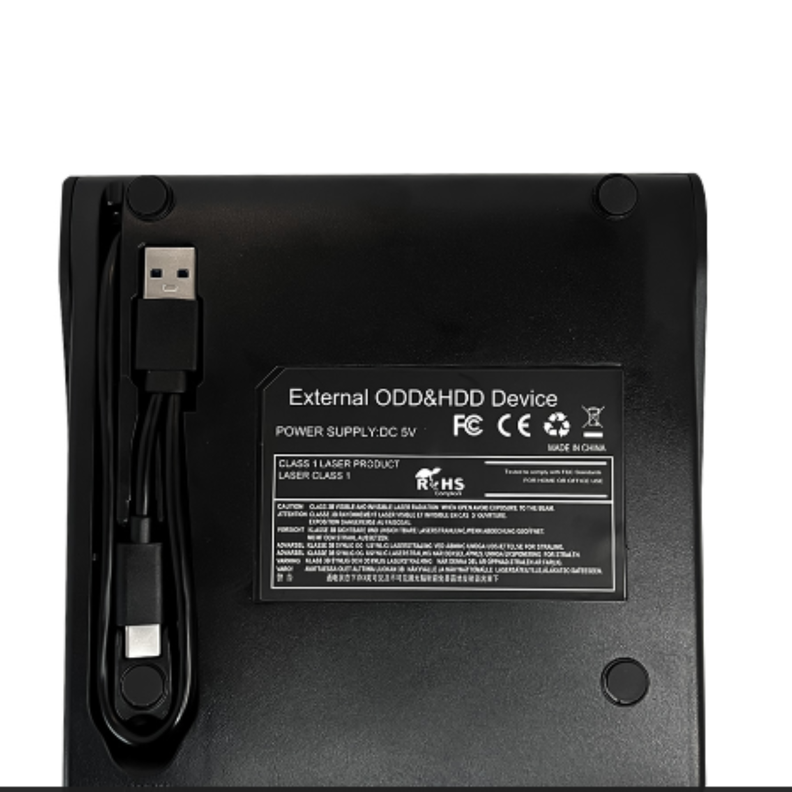 Lector y Grabador de CD/DVD USB Dual - Modelo UT-RD12X, Alta Velocidad-4