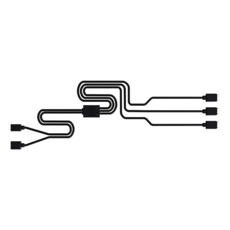 Cable Divisor A-rgb 1 A 3 Cooler Master / Splitter Rgb-0