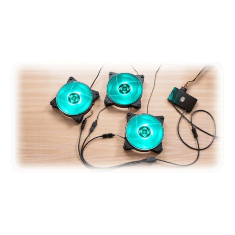 Cable Divisor Rgb De 1 A 3 Cooler Master / Splitter Rgb-2