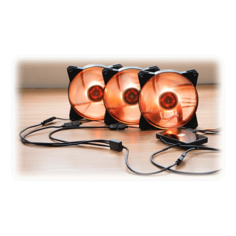 Cable Divisor Rgb De 1 A 3 Cooler Master / Splitter Rgb-3