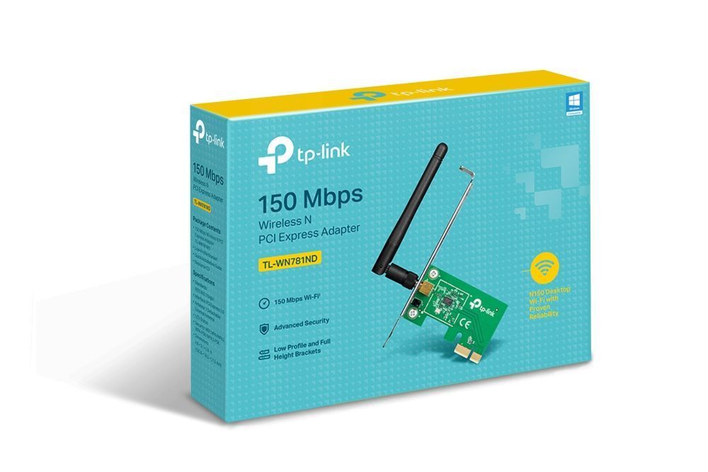 Tarjeta Wifi PCI Express 2.4Ghz TL-WN781ND-1