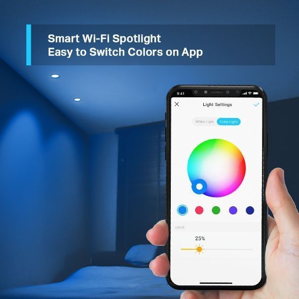 Foco Ampolleta WIFI Inteligente Multicolor GU10 Tapo L630-5