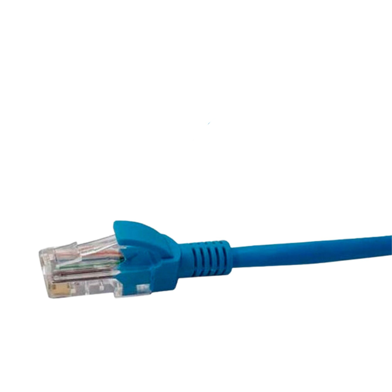 Cable De Red Patch Cord Certificado Cat5e 2 Mts Azul-0