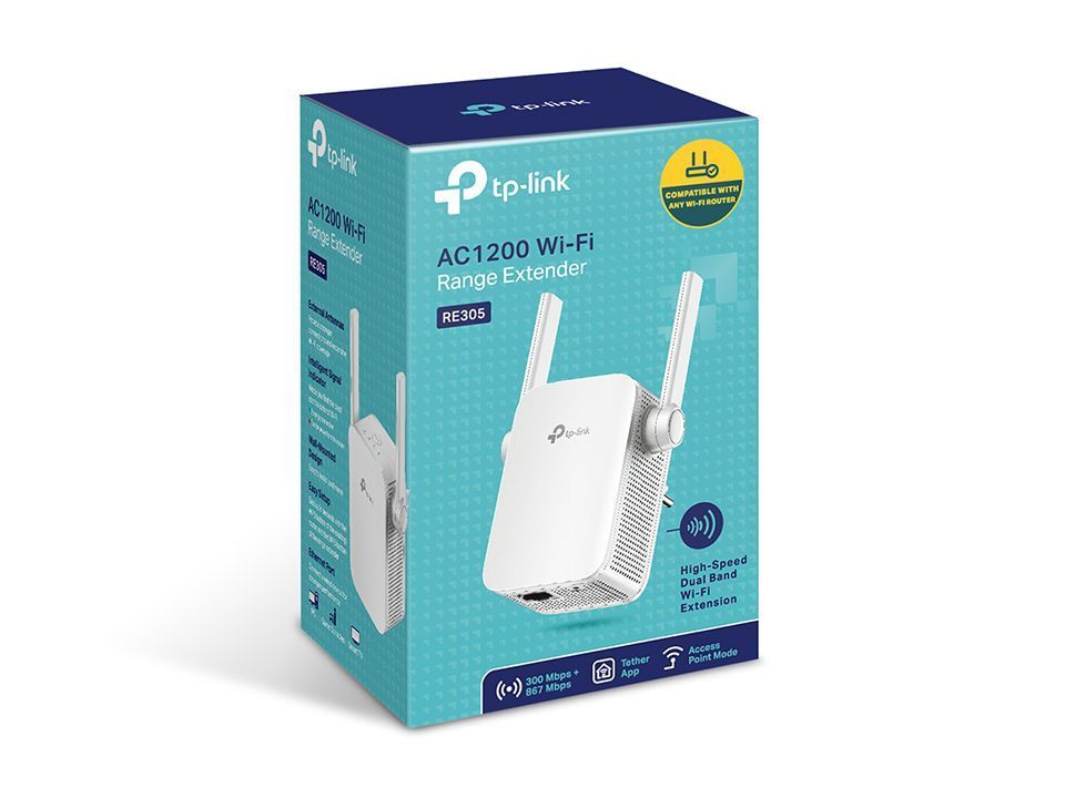 Repetidor Wifi Dual Band One Mesh AC1200 RE305-2