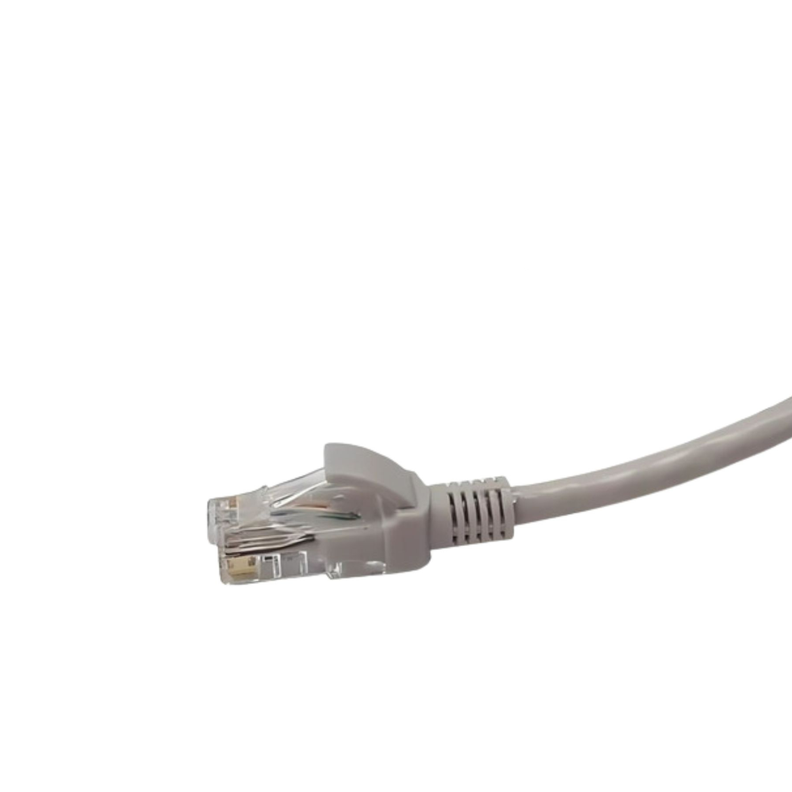 Cable De Red Patch Cord Certificado Cat5e 1 Mts Gris-0