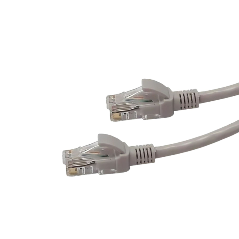Cable De Red Patch Cord Certificado Cat5e 1 Mts Gris-1