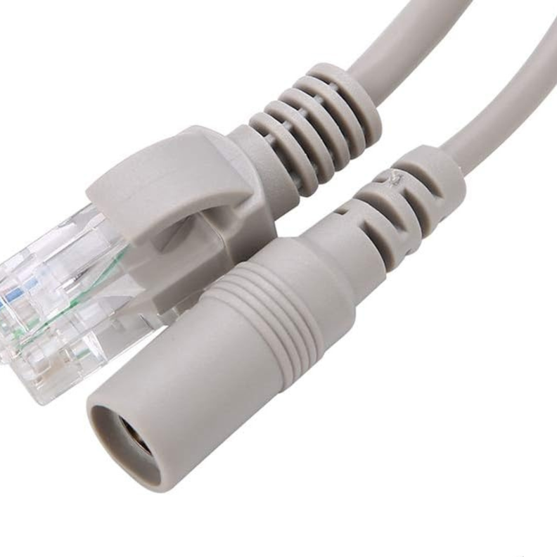 Cable de Red + DC 15M Para camaras de seguridad CCTV NVR-0