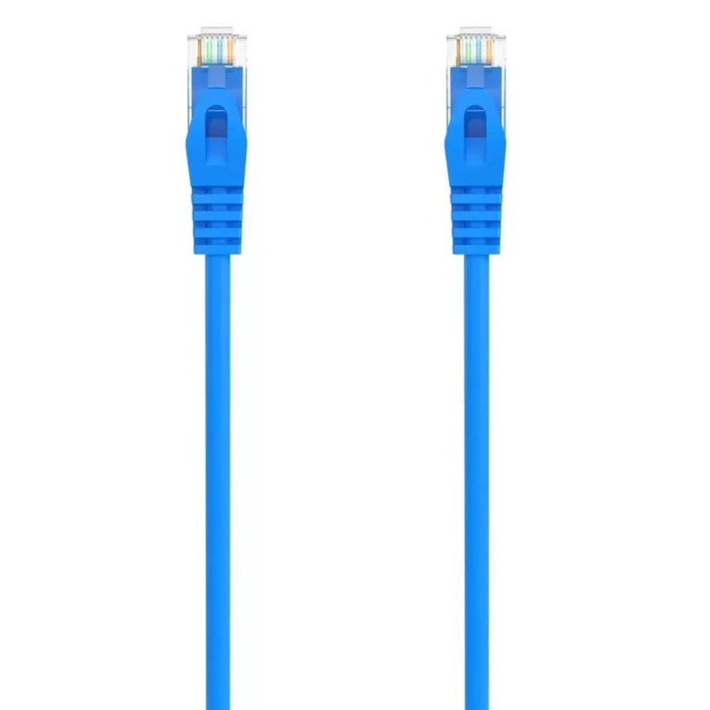 Cable De Red Patch Cord Certificado Cat6 2 Mts Azul-2
