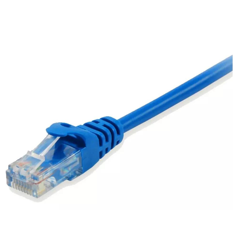 Cable De Red Patch Cord Certificado Cat6 2 Mts Azul-4