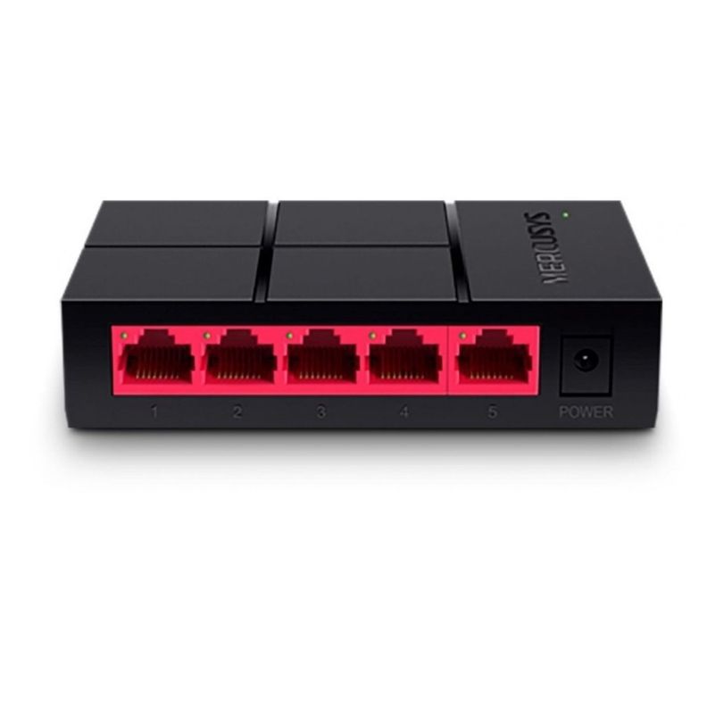 Switch 5 Puertos Gigabit 10/100/1000 Mercusys MS105G-0