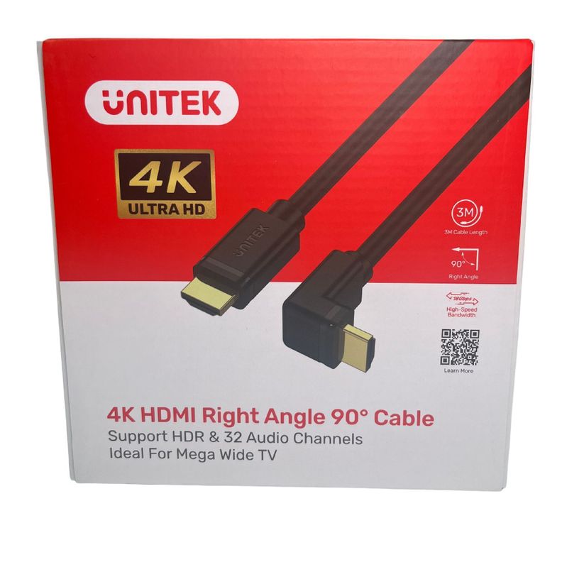 Cable Hdmi 4k Con Angulo De 90º 3m V2.0-2