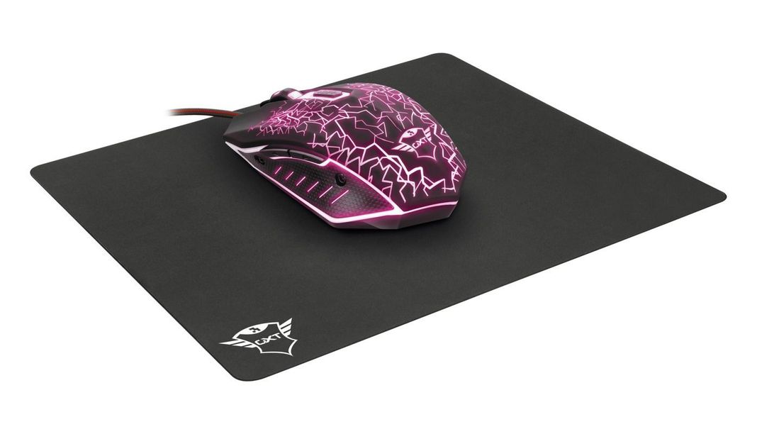 Mouse gamer Trust GXT 783 Izza negro + Mouse Pad-4