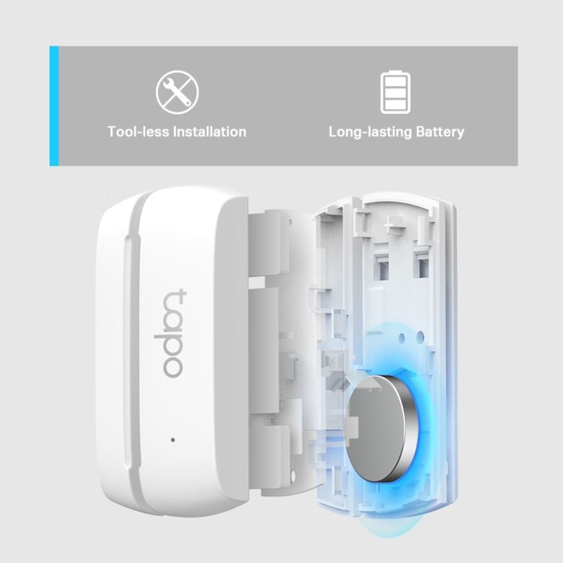 Sensor de contacto inteligente Tapo T110-4