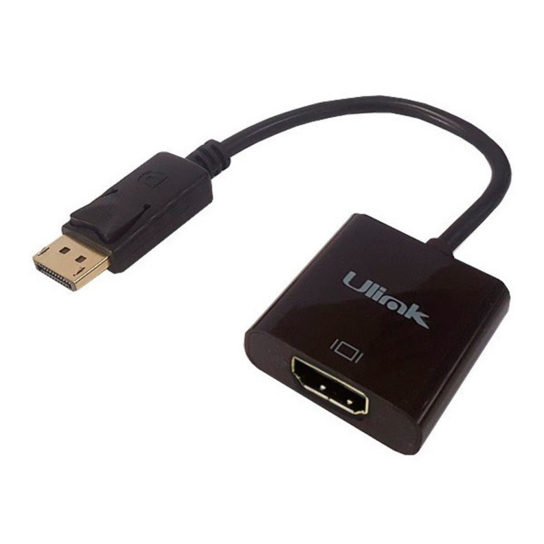 Adaptador Display Port Macho A Hdmi Hembra Ulink-0
