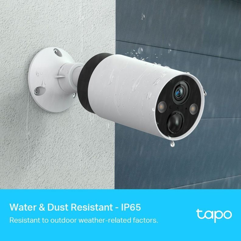 2 Cámaras WiFi Exterior Inteligente con Batería Tapo C420S2-1