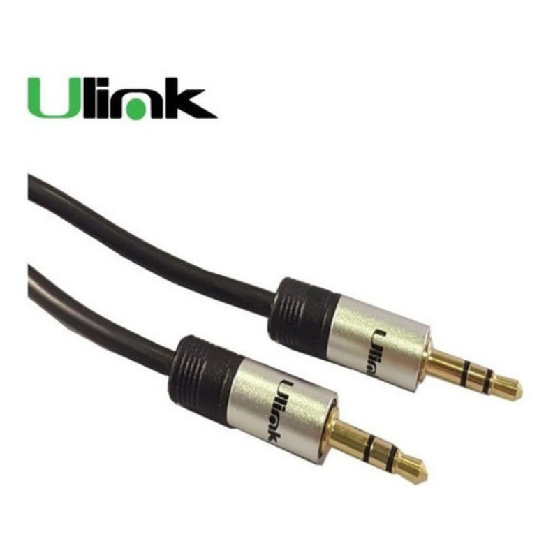 Cable De Audio Auxiliar De 1,8 Mts Alta Fidelidad -1