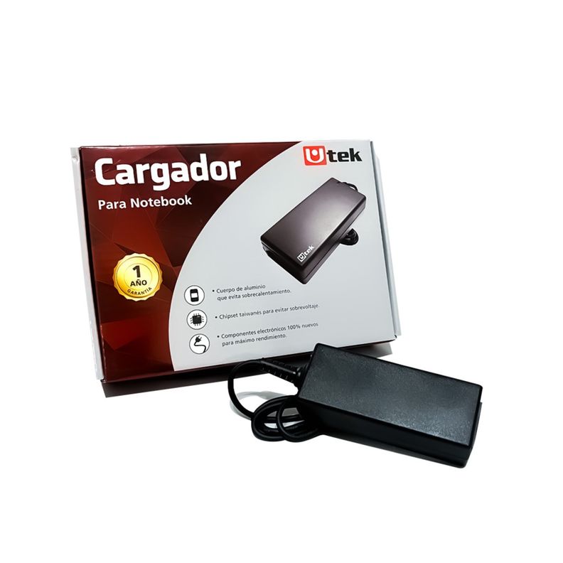 Cargador Compatible con Notebook Acer 19v 2,37A / 3x1,1mm-2