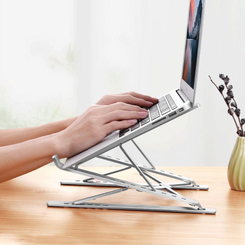 Soporte para Notebook Portátil de Aluminio Doble Regulación UT-ST2B-1