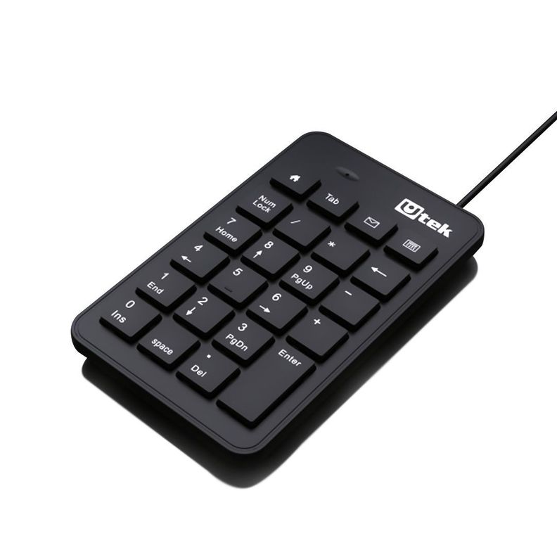 Teclado Numérico USB Multimedia 23 Teclas Utek UT-KBN700U -2