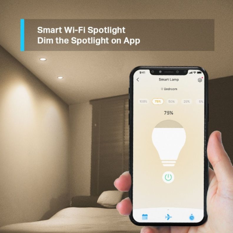 Ampolleta Bombilla LED Blanca Cálida WiFi GU10 Tapo L610-1