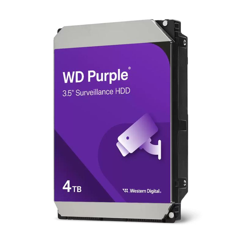 Disco Duro HDD WD Purpura 4TB Interno 3.5" Sata para DVR NVR-1