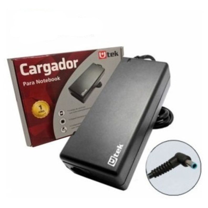 Cargador Para Notebook Hp 19.5v / 2.31a Pin Azul 4.5 X 3mm-0