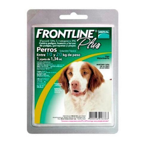 Frontline Plus Pipeta Perro De 10 A 20 Kg PulgasY Garrapata-1